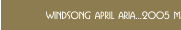 Windsong April Aria